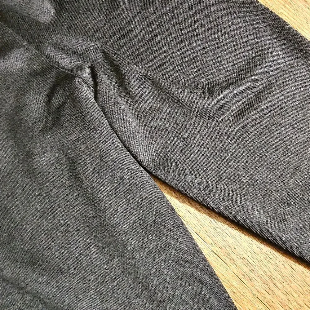 Nike Dri-Fit Kids Joggers Pants Heather Black Dark Grey Size 5 Brushed Fleece